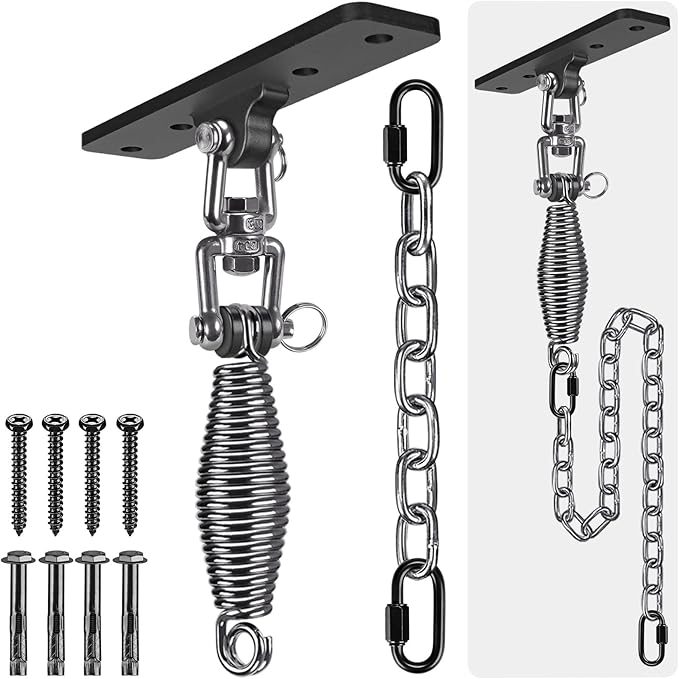 Dolibest Hammock Chair Hanging Kit, Heavy Duty Swing Hanger and 3.28ft Chain by Dolibest