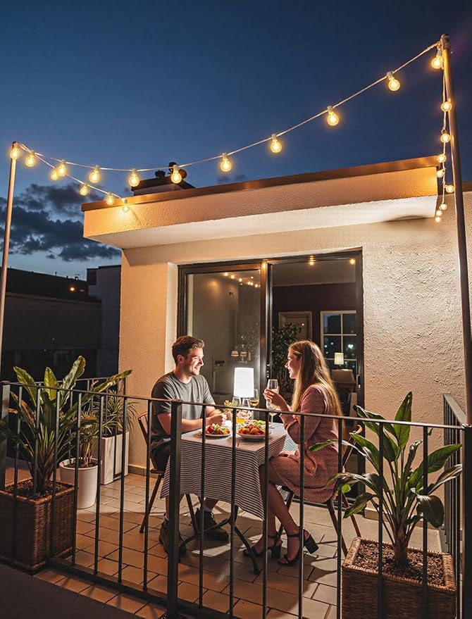 25FT Solar String Lights Outdoor - Image 5