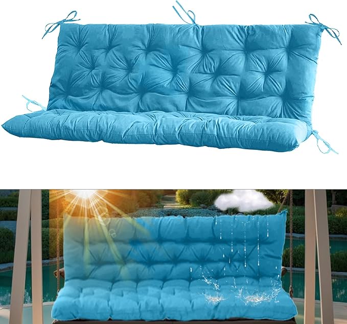 2-3 Seat Swing Replacement Cushion, Outdoor Bench Cushions by serhirst