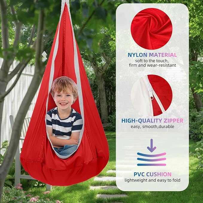 ids Swing Seat Hammock Chair Indoor Outdoor Hanging Chair - Image 5