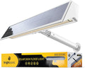 Brighticonic Solar Sign Lights Outdoor White – LED Solar Sign Light by Brighticonic