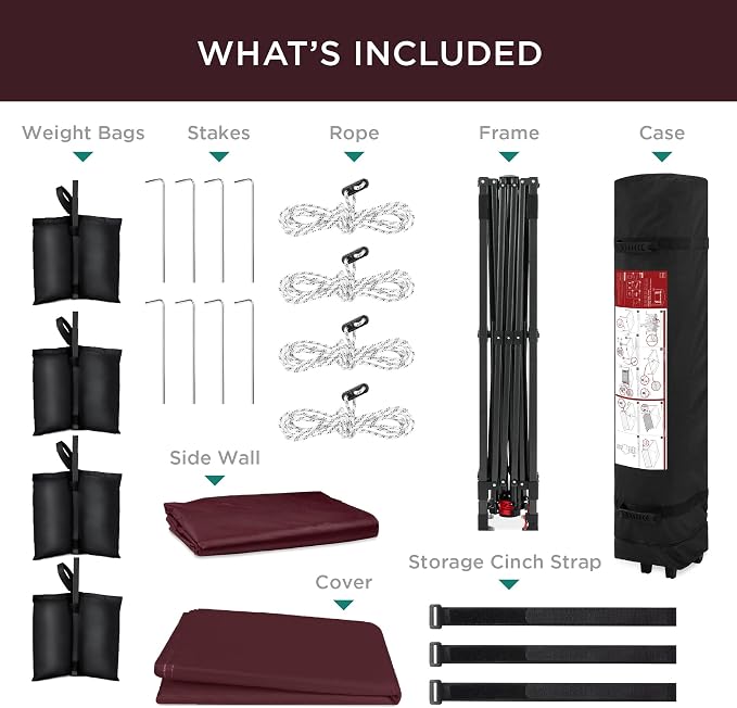 Best Choice Products 10x10ft Pop Up Canopy Tent - Image 7