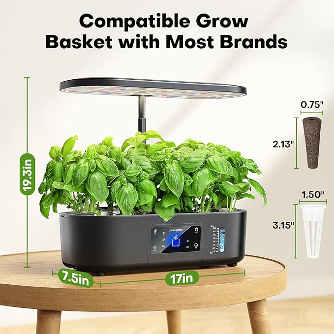Ahopegarden Hydroponics Growing System Kit Indoor Herb Garden - Image 6
