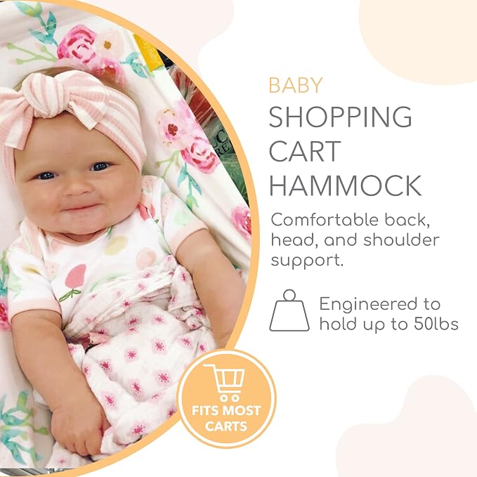 Binxy Baby Shopping Cart Hammock – Infant Seat - Image 4