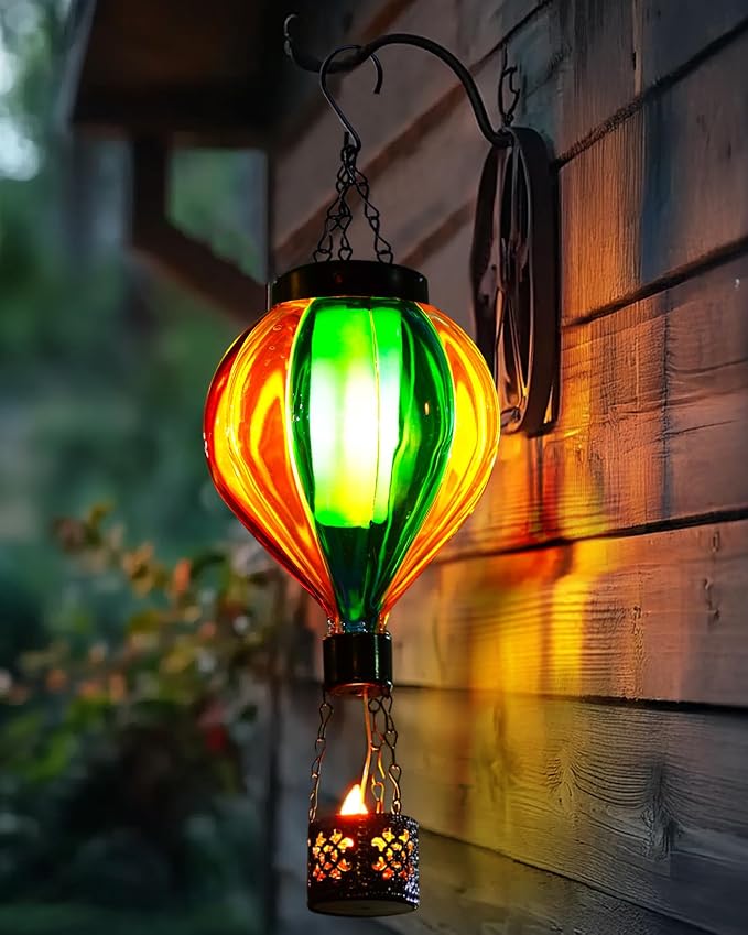 Hot Air Balloon Solar Lantern by qeemtaco