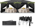 Outvita 10x20ft Pop Up Canopy Tent, Outdoor Instant Shelter Folding Canopy by Outvita