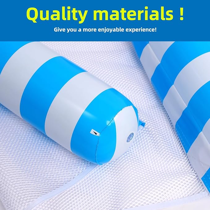 3/5/8 Pack Pool Hammock Upgrated Water Pool Floats, 4-in-1 Multi-Purpose Water - Image 7