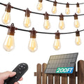 addlon 200FT Solar String Lights Outdoor Waterproof by addlon