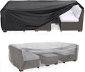 Patio Furniture Set Cover Waterproof, Mrrihand Outdoor Sectional Sofa Set Cover by Mrrihand