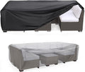 Patio Furniture Set Cover Waterproof, Mrrihand Outdoor Sectional Sofa Set Cover by Mrrihand