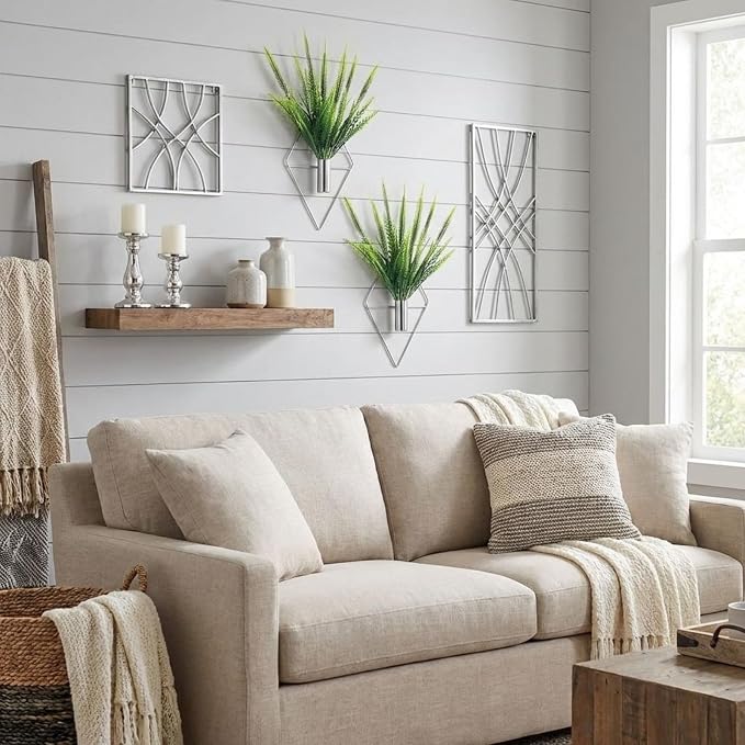 2 Pieces Wall Decor Hanging Planters - Image 8