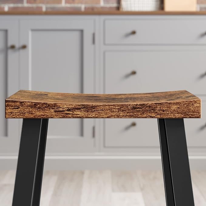 VASAGLE Bar Stools, Kitchen Breakfast Bar Stools - Image 8