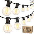 Mlambert 100Ft Outdoor String Lights, G40 Globe Patio Lights by Mlambert