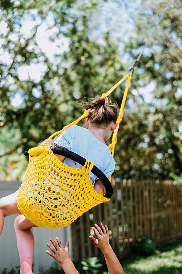 JKsmart Swing Seat for Kids Heavy Duty Rope Play Secure Children Swing Set - Image 8