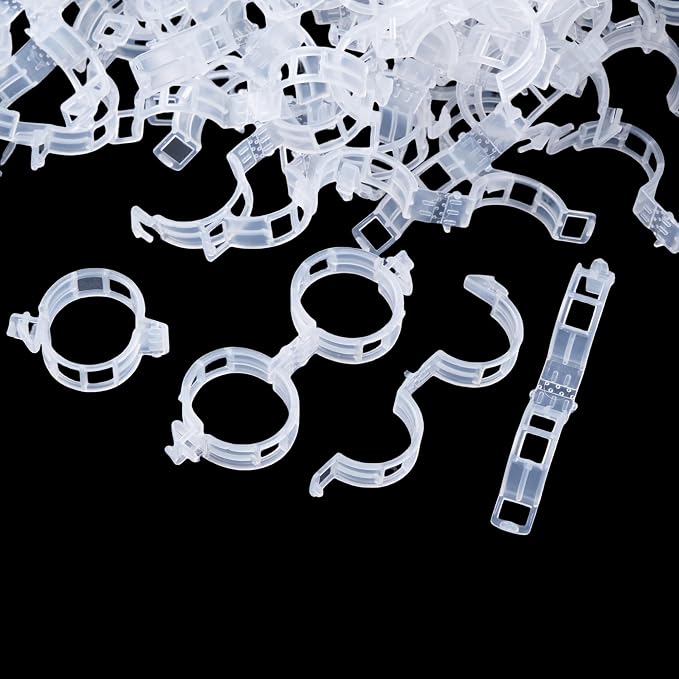 200 Pcs Plant Support Clips, Plastic Clips by Unknown