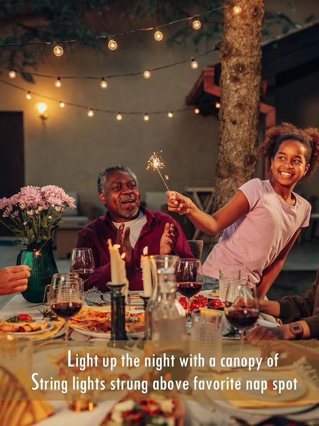 DAMAING Outdoor String Lights 400FT Patio Lights - Image 3