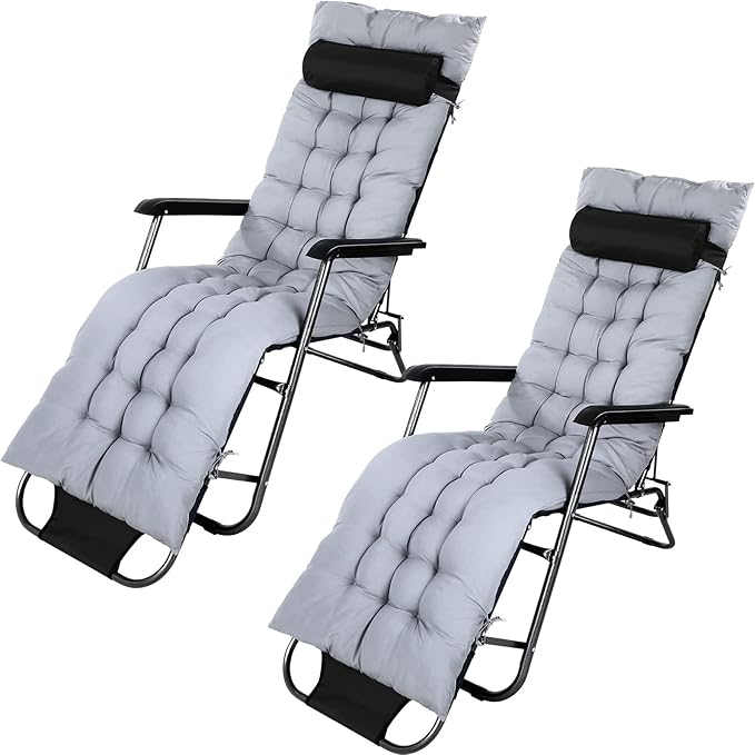 Bucherry 67 x 19 Inch Chaise Lounge Cushions Soft Lounge Chair Cushion Gravity by Bucherry