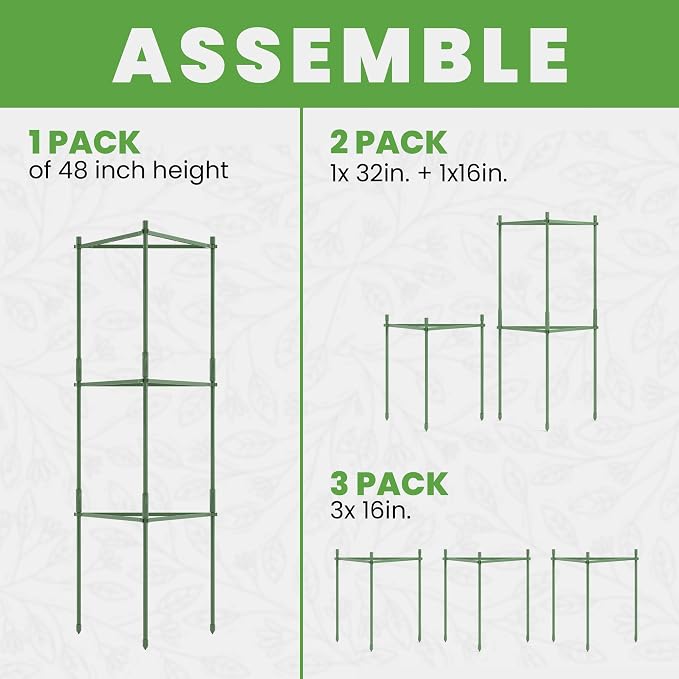 Tomato Cage - Large Trellis Stakes and Plant Support Structures - Image 6