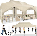 COBIZI 10x20 Heavy Duty Pop Up Canopy Tent by COBIZI