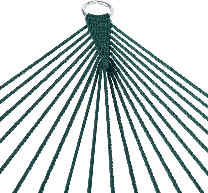 Lazy Daze Hammocks 10.5 FT Double 2 Person Caribbean Rope Hammock, Hand Woven - Image 3
