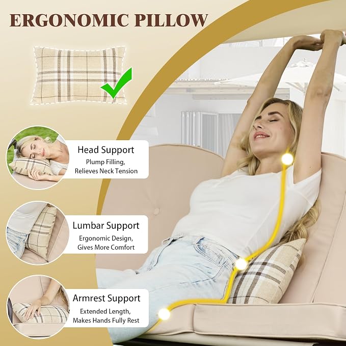 Upgrade 180° Convertible Outdoor Swing - Image 3
