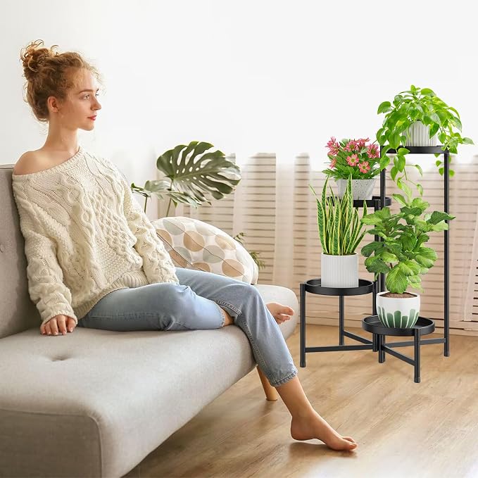 iDavosic.ly 4 Tier Large Plant Stand Indoor - Image 7