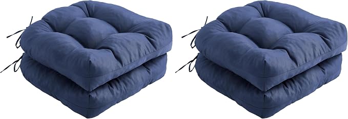 Outdoor Chair Cushions Set of 2, Patio Chair Cushions by IPYNBAP