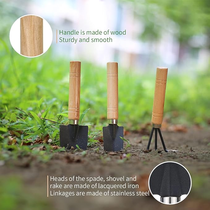 5Pcs Succulent Tools, Mini Garden Tools, Plant Potting Mat as Plant Accessories - Image 4