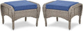 Belord Outdoor Ottomans for Patio Foot Rest by Belord