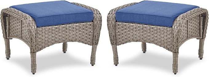 Belord Outdoor Ottomans for Patio Foot Rest by Belord