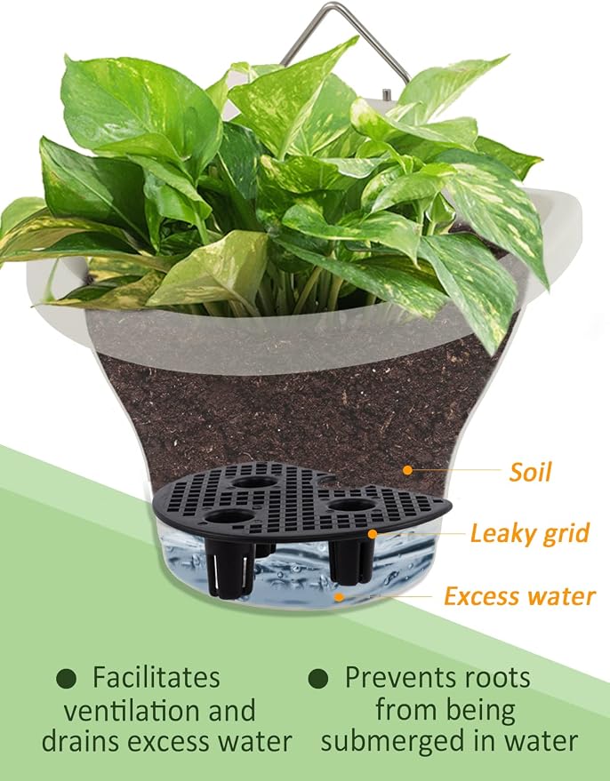 MADHOLLY 6Pcs Vertical Hanging Planters - Image 4