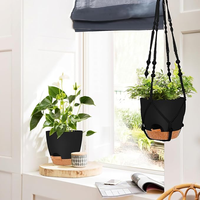 GARDIFE 8 Inch Hanging Planters - Image 6
