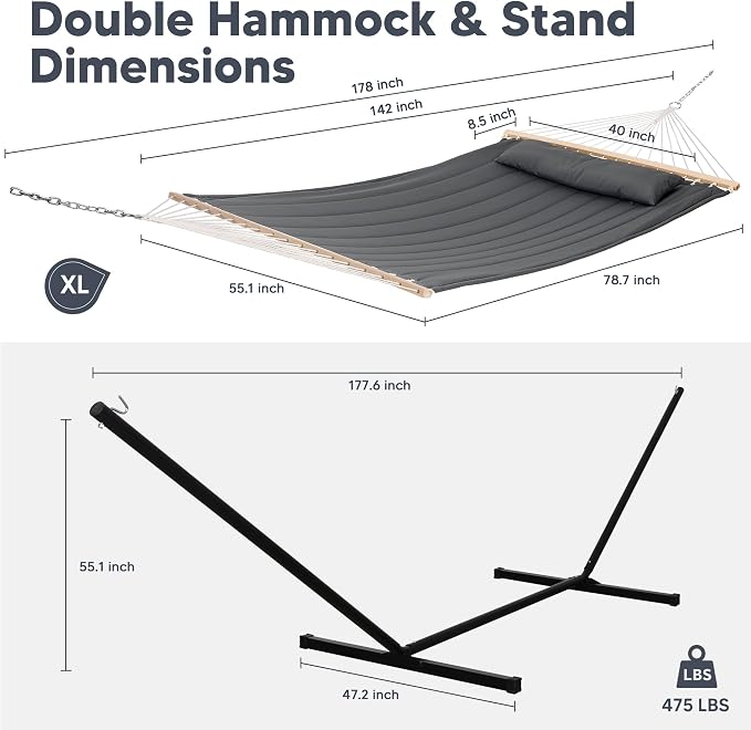 SUNCREAT Hammocks for Outside - Image 3