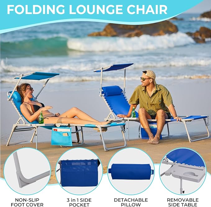 #WEJOY 4 in 1 Tanning Chair - Image 7