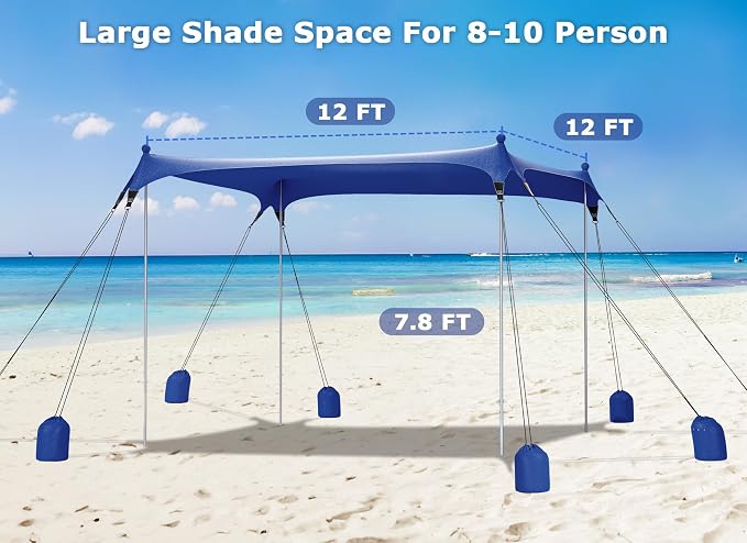 Gorich Beach Tent Sun Shelter - Image 6