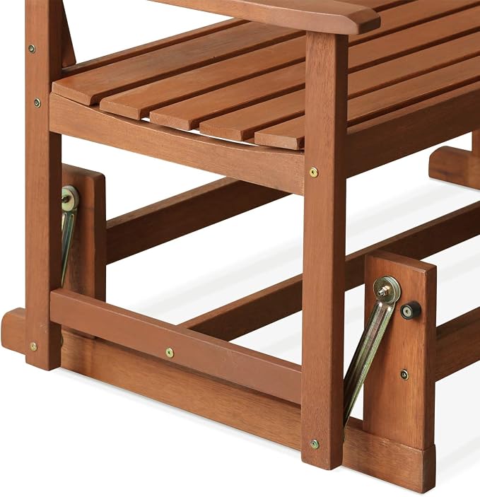 FURINNO FG17485 Tioman Outdoor Hardwood New Mexico Glider - Image 6