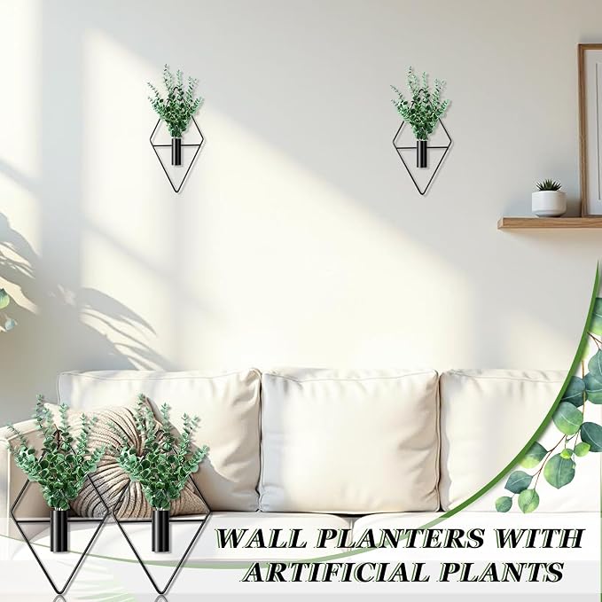 2 Pieces Wall Decor Hanging Planters - Image 5