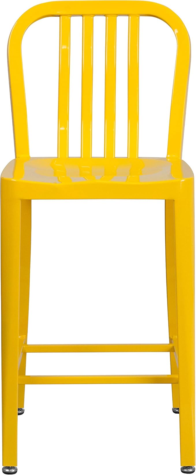 Flash Furniture Gael Commercial Grade 2 Pack 24" High Yellow Metal - Image 5
