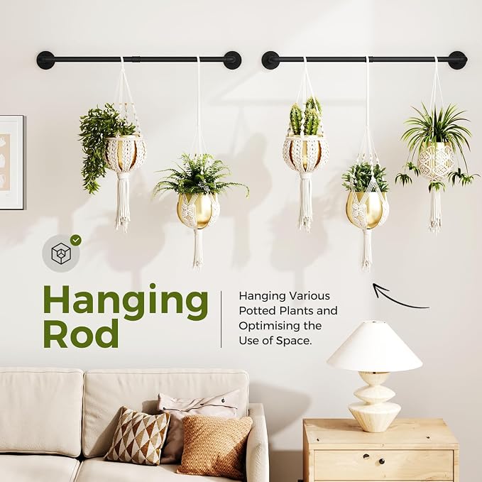 Bamworld 36.2" Hanging Planters 2PCS - Image 2