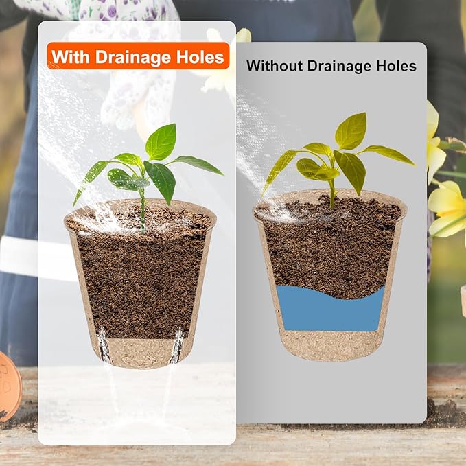120 Packs 3.15 Inch Peat Pots, Biodegradable Pots - Image 4