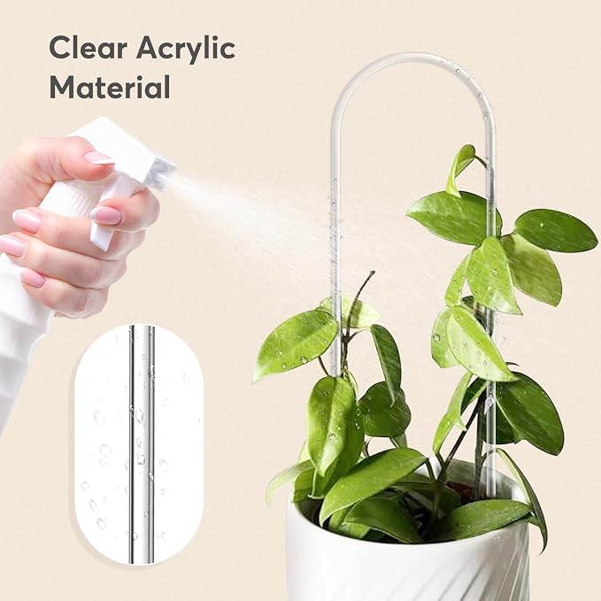 2 Pack Thickened U-Shaped Acrylic Trellis - Image 6
