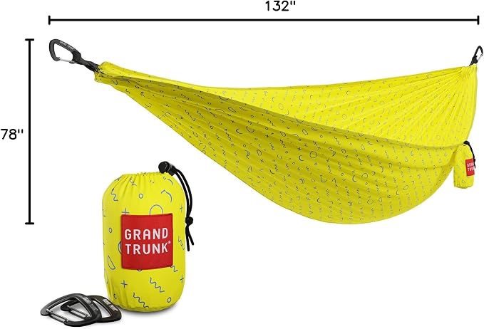 GRAND TRUNK TrunkTech Double Hammock | Ultra-Strong & Lightweight | 11 ft - Image 10
