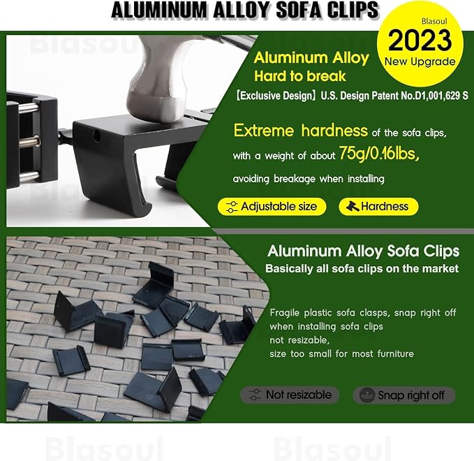 Universal Heavy-Duty Outdoor Furniture Clips - Image 9
