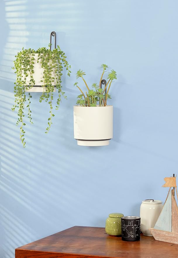 2 Pcs Wall Mounted Hanging Planter Vase - Image 7