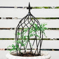 23-Inch Metal Obelisk Trellis for Climbing Plants | Sturdy Iron Design by Goooxim