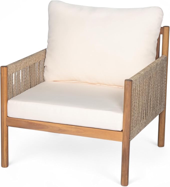 Christopher Knight Home Barris Lounge Chair Outdoor, Patio Accent Chair - Image 4