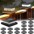 4x4 Solar Post Cap Lights 16 Pack, Fence Post Solar Lights by ICERONALLC