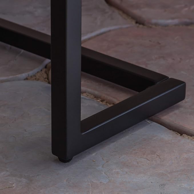 Christopher Knight Home Noel Outdoor Industrial Acacia Wood and Iron Bench - Image 7