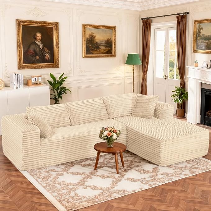 COMHOMA 105”Modular Sectional Sofa by ComHoma