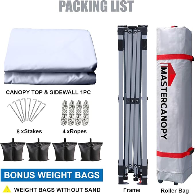 MASTERCANOPY Durable Pop-up Canopy Tent - Image 6